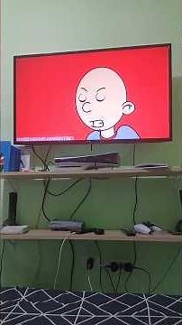 Classic Caillou Raging & Destroys The Classroom/Grounded #calliou