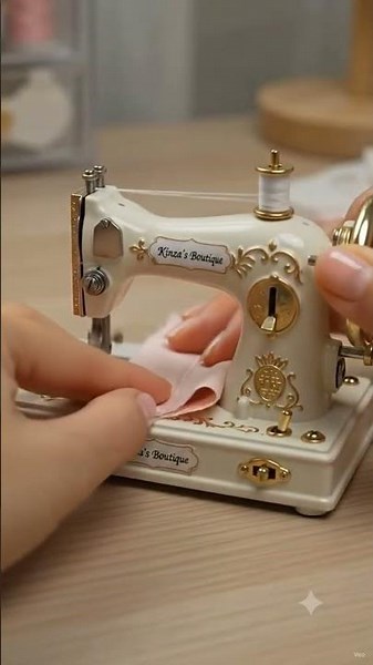 World’s Most Satisfying Mini Sewing Machine unboxing and Setup 🤍Smart Gadgets 💡| Tiny World