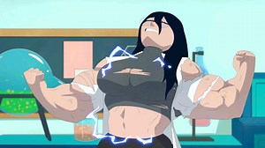 女性肌肉成长 - 女超人Nerd