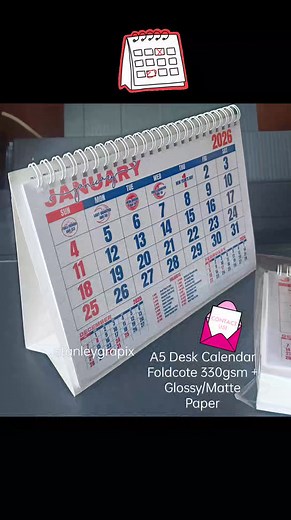 2026 Calendar Available na po! ✔️Desk Calendar 2026 ✔️Commercial Calendar ✔️Hardbound Calendar ✔️Wall Calendar ✔️Poster Calendar 👉can be customized with your business ads or logo. 👉up to A3 sizes calendars. 👉 we will post some samples next week. 💌Message us for details / orders. #stanleygrapix #calendar2026 #commercialcalendar #postercalendar #deskcalendar #hardboundcalendar #foldcotecalendar | StanleyGrapix DPS