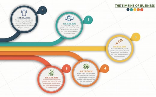 【Powerpoint】商业级时间线展示PPT制作技巧