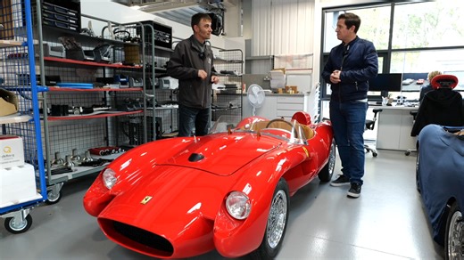 I drove electric Ferrari Aston Martin and Bugatti