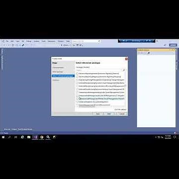 How to create a model and project in D365 Finance and Operation.