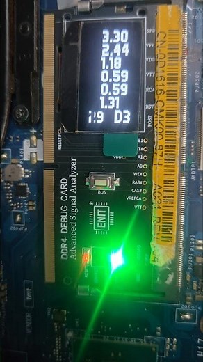 ENIT DDR4 RAM Debug Card | Advanced Signal Analyzer for Laptop Motherboard RAM Troubleshooting