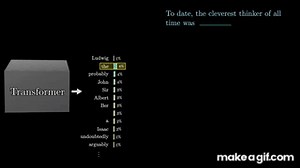 Transformers (how LLMs work) explained visually | DL5 on Make a GIF