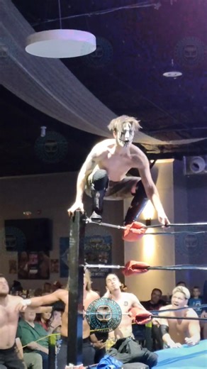 Caleb Throne with a Moonsault @ ACW!