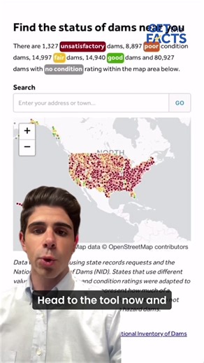 Do you live near a dam, and do you know if it’s safe or not? According to the National Performance of Dams Program, on average, about 10 dams fail each year. We created an interactive tool that allows you to see all of the dams in your area and whether they are in good condition. Check out the tool here, and learn more about our investigation: http://www.wdsu.com/article/americas-aging-dams-funding/65873828 | WDSU News