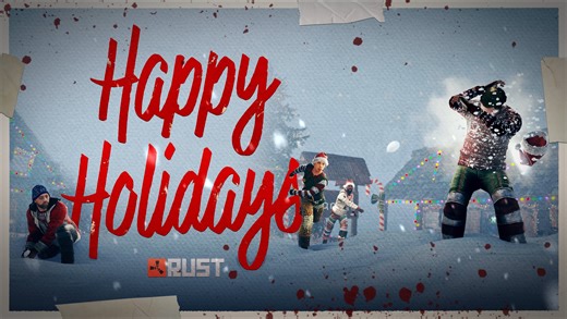 Happy Holidays from Rust! ❄️☢️⛄ | Play Rust