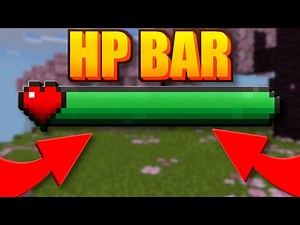 Simple Health Bar Indicator in MCPE 1.20/1.21 and beyond! New and Improved Mob Health Indicator!