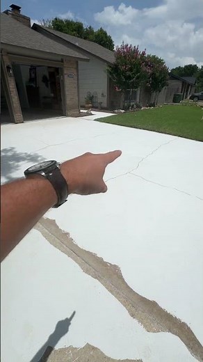 How to fix or hide cracks in your concrete driveway?