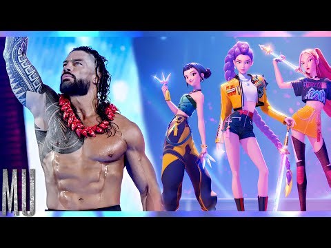WWE MASHUP: "Takedown At The Table" (Roman Reigns & K-Pop Demon Hunters)