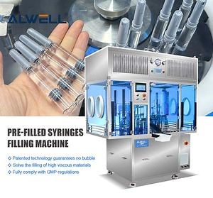 Prefilled 1-20ml Prefilled Syringe Packaging Equipment Cross-Linked Product Cop Syringe Filling Machine