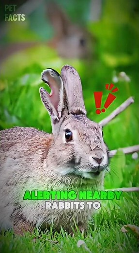 Why Rabbits Thump Their Feet 🐰