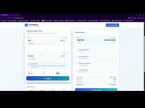 OmniRamp Demo Video (Solana Colloseum hackathon)