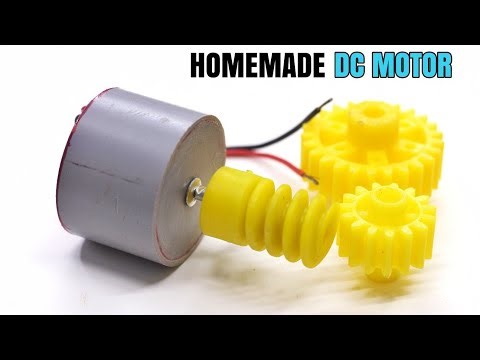 How to Make a DC Motor at Home (PVC Pipe DC Motor) #dcmotor #experiment #diy