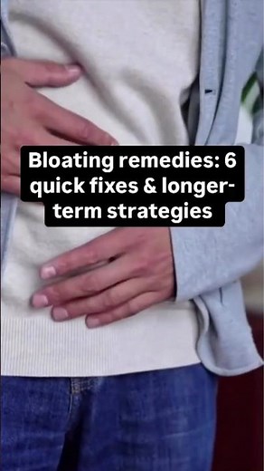 What helps relieve bloating fast?