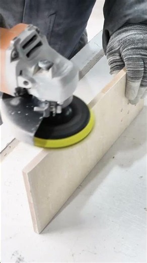 From rough edge to a flawless finish – DRY! 🧰💥 #homerenovation