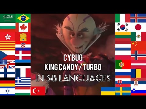 Wreck-It Ralph - Cybug King Candy/Turbo【Multilanguage】(38 languages)