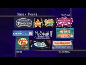 Sneak Peeks Menu (Kyle Hanna & Kaden Dixon’s 2008-2009 DVD Remakes) (Version 1-2009)