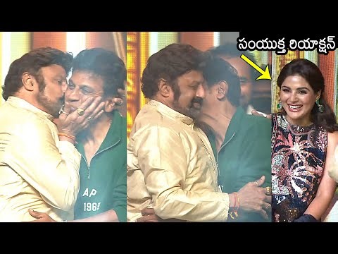 Balakrishna And Shivarajkumar Visuals At Akhanda Thandavam Massive Trailer Launch | News Buzz
