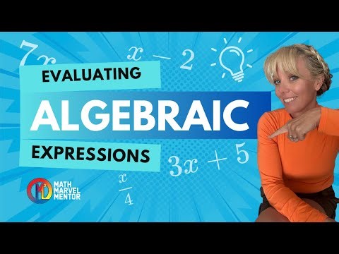Evaluating Algebraic Expressions | 6th Grade | Step by Step with Word Problems