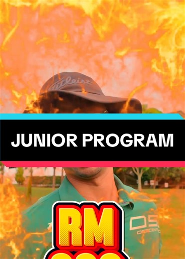 Makin cepat anak kita practice dengan coach yang tepat, makin cepat dia boleh progress. PM Coach untuk dapatkan promo coaching! #golftiktok #golf #golfer #golfmalaysia #juniorgolf
