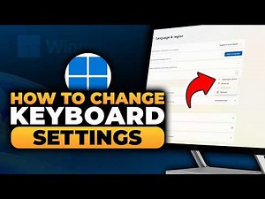 How To Change Keyboard Settings On Windows 11 (𝟮𝟬𝟮𝟲) | 100% WORKS | NO Yapping, To The Point & EASY