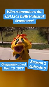 Who remembers the CHIPs and HR Pufnstuf crossover? #70stv #70stvshows #70s #1970s | Retroblastfromthepast