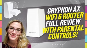 Watch Gryphon Router Review on Amazon Live