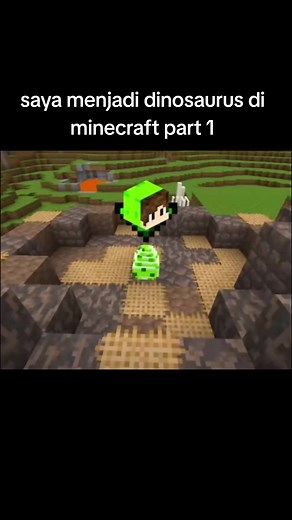 saya menjadi dinosaurus di minecraft part 1#capcut #minecraftbuilding #fyppppppppppppppppppppppp #minecraft #fyp