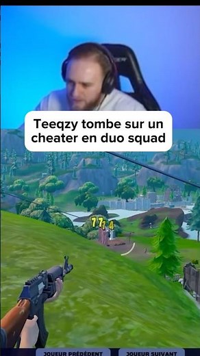 Il se cache meme pas😭😭 #fortnite #teeqzy #teekzie #viral #fyp #cheater #solosquad #shorts #short