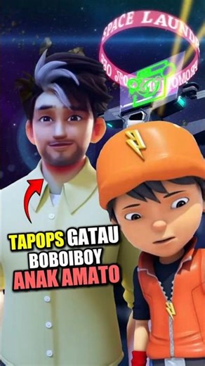 Doesn't Tapops Know Boboiboy is Amato's Son? #boboiboy