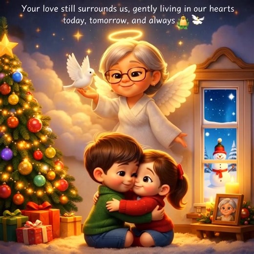 This Christmas, no words can truly capture how deeply we miss you in heaven 🤍🕊️. Your love still wraps around us, softly alive in our hearts today, tomorrow, and forever 🎄✨💫 | Awesome Quotes & Notes