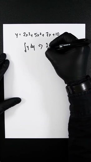 A-Level Maths: Integrating a Polynomial #integration #alevelmaths #integrationformulas