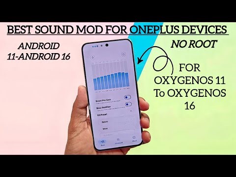 Oneplus OxygenOS 16 best sound /Audio mod 2026 better than dolby?