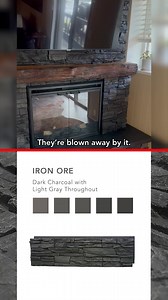 14K views · 19 reactions | Cast from real stone and hand painted dark charcoal with light gray throughout. Any project is possible with our Iron Ore panels. | GenStone | Facebook