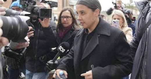 'Stupid and white': Sam Kerr arrest video played in court