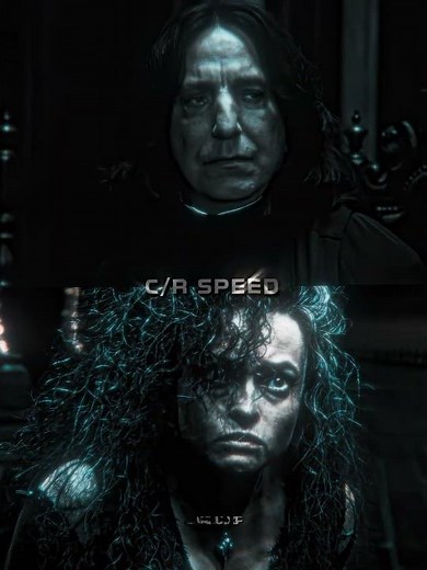 Severus Snape vs Bellatrix Lestrange #harrypotter #snape #bellatrix #edit