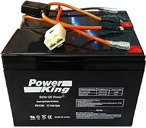 Extended Range Upgrade With High Performance Replacement Batteries For 28% Longer Run Time Compatible with Razor Ground Force Drifter, Razor Dune Buggy, Razor Pocket Rocket