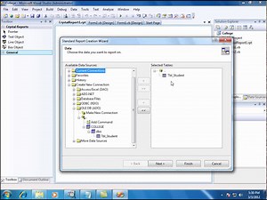 Crystal Report Training Part 1