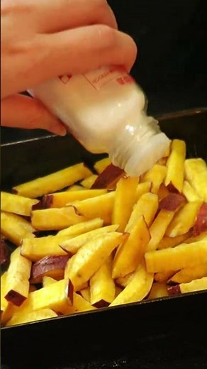 さつまいもの塩バター焼き🤍👩‍🍳🍽️ #さつまいもレシピ#簡単レシピ#おうちご飯#asmr