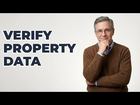 How Do I Confirm My Property Characteristics Are Correct?