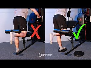 Marcy Home Gym Leg Curl | Hack for Hamstrings