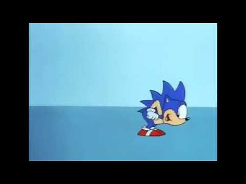 Sonic The Hedgehog Flattens Himself Out!