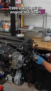 450 reactions · 4 comments | Full engine teardown timelapse! Any turbo kit recommendations? - - - - #mazdamiata #miata #miatagang #miatanation #enginerebuild #engineteardown #jdm #miataclub #miatalife #mazdausa #autoenthusiast #miatagram #carenthusiasts #mechanic #autoshop #enginebuilding | Julia Brooke | Facebook