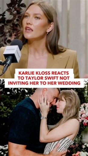 Karlie Kloss Upset Over Taylor Swift Wedding Snub