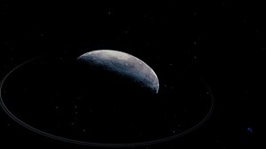 Dwarf Planet, Ring Planet, Huma. Free Stock Video
