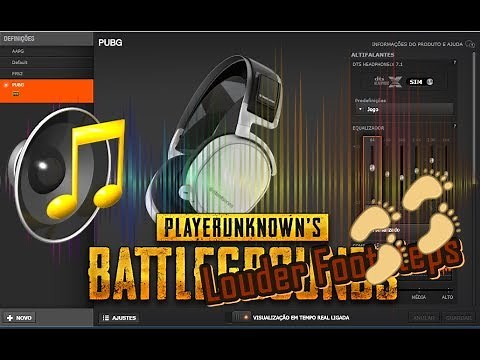 Steelseries Arctis 7 PUBG setup 2018 | Louder Footsteps Settings