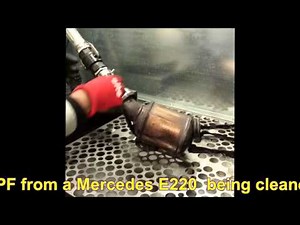 Mercedes E220 DPF Clean by DpfCleaned.co.uk