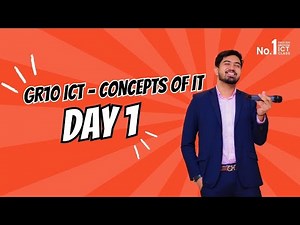 GCE OL GR10 ICT - Concepts of ICT - Day 1 - Introduction - RIYAS RUSHARD